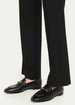 GucciJordaan GG Leather Bit Loafers