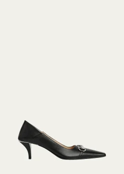 Gucci55mm Vittoria Leather Pumps