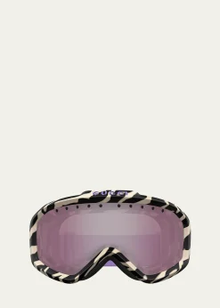 GucciMulticolor Logo Injection Plastic Shield Sunglasses