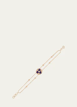 Gyan JaipurAravali Yantra Diamond and Lapis Bracelet