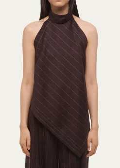 Helmut LangHalter Scarf Top
