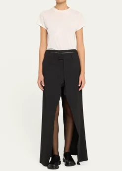 HODAKOVADouble Suit Tapered Wool Pants