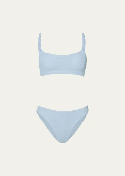 Hunza GPhoebe Two-Piece Swimsuit
