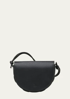 Il BisonteSnodo Flap Leather Crossbody Bag