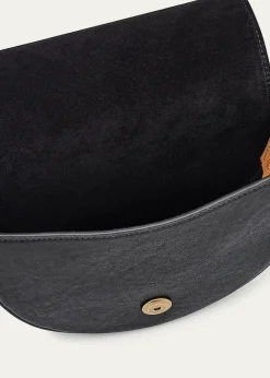 Il BisonteSnodo Flap Leather Crossbody Bag