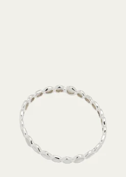 IppolitaAll-Over Stone Bangle in Sterling Silver