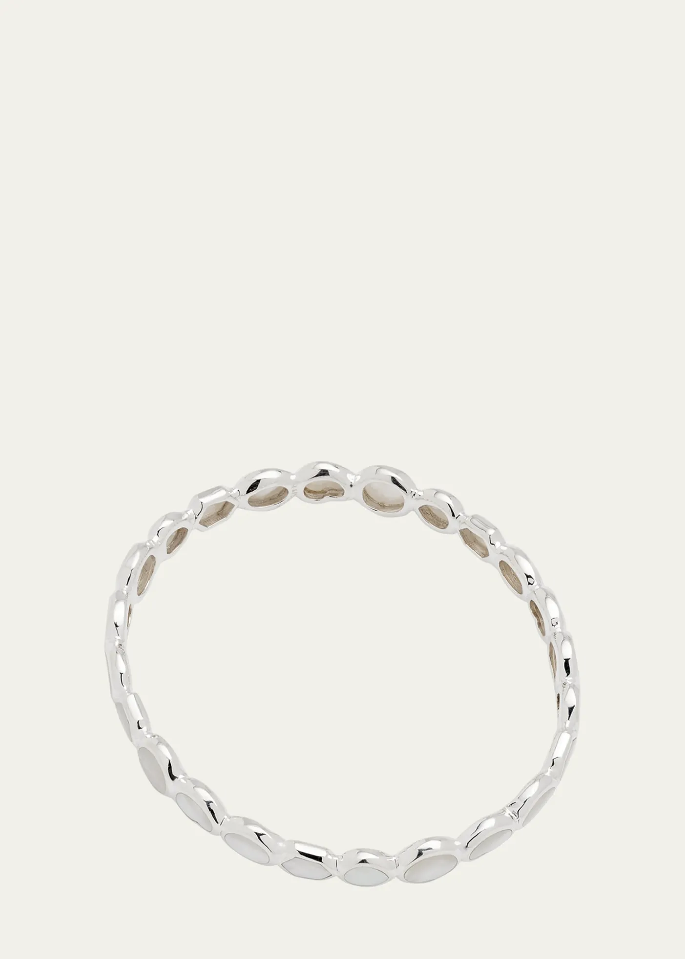 IppolitaAll-Over Stone Bangle in Sterling Silver
