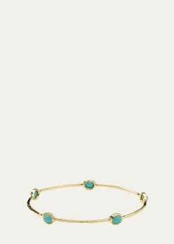 Ippolita5-Stone Bangle in 18K Gold