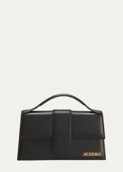 JacquemusLe Grand Bambino Leather Top-Handle Bag
