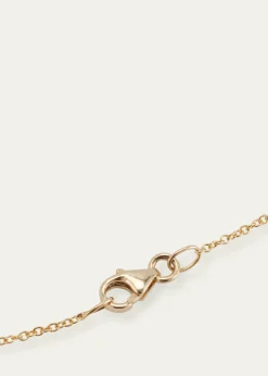 Jennifer Meyer18k Yellow Gold Mini Clover Chain Bracelet