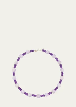 JIA JIA14K Atlas Amethyst Necklace