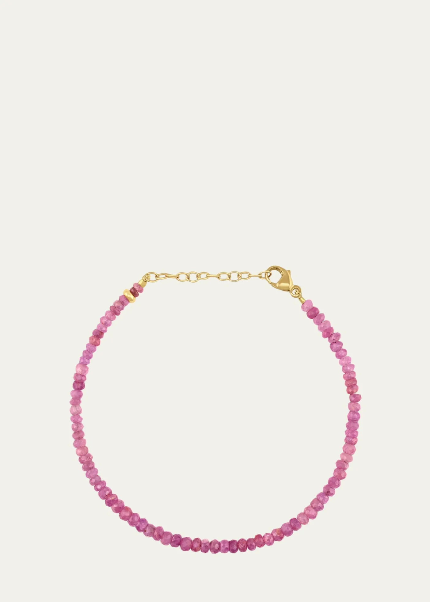 JIA JIA14K Pink Sapphire Bracelet