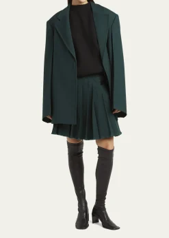 Jil SanderSuperfine Merino Wool Oversized Crewneck Sweater