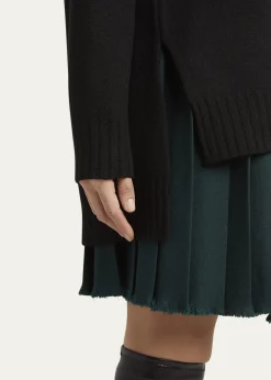 Jil SanderSuperfine Merino Wool Oversized Crewneck Sweater