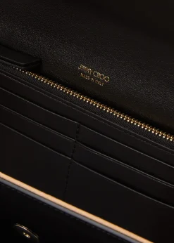 Jimmy ChooEmmie Flap Patent Leather Clutch Bag