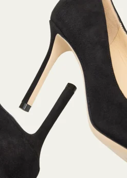 Jimmy ChooRomy Suede 85mm Pump