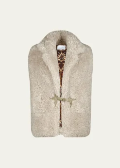 Johanna OrtizWestern Whimsy Shearling Vest