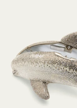 Judith Leiber CoutureDolphin Crystal Minaudiere