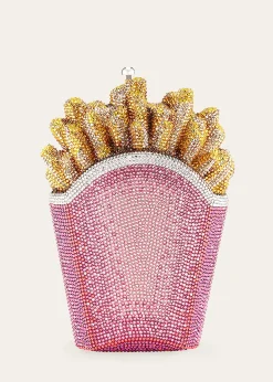 Judith Leiber CoutureFrench Fries Rainbow Clutch Bag