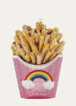 Judith Leiber CoutureFrench Fries Rainbow Clutch Bag