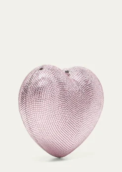 Judith Leiber CoutureL'Amour Petit Coeur Crystal Minaudiere