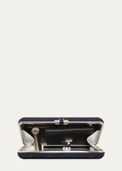 Judith Leiber CoutureSlim Slide Crystal Evening Clutch Bag