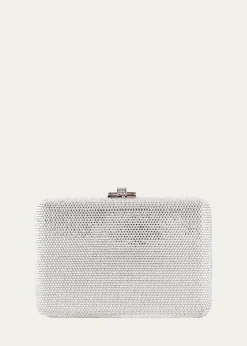 Judith Leiber CoutureSlim Slide Crystal Evening Clutch Bag