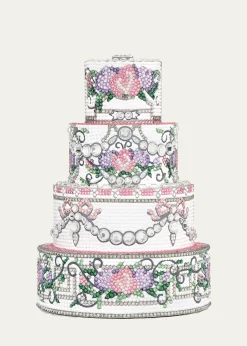 Judith Leiber CoutureTie The Knot Tiered Cake Clutch Bag