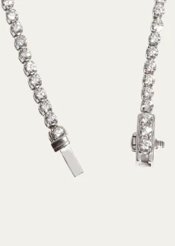 Kendall Row14K White Gold Lab Grown Diamond Tennis Bracelet