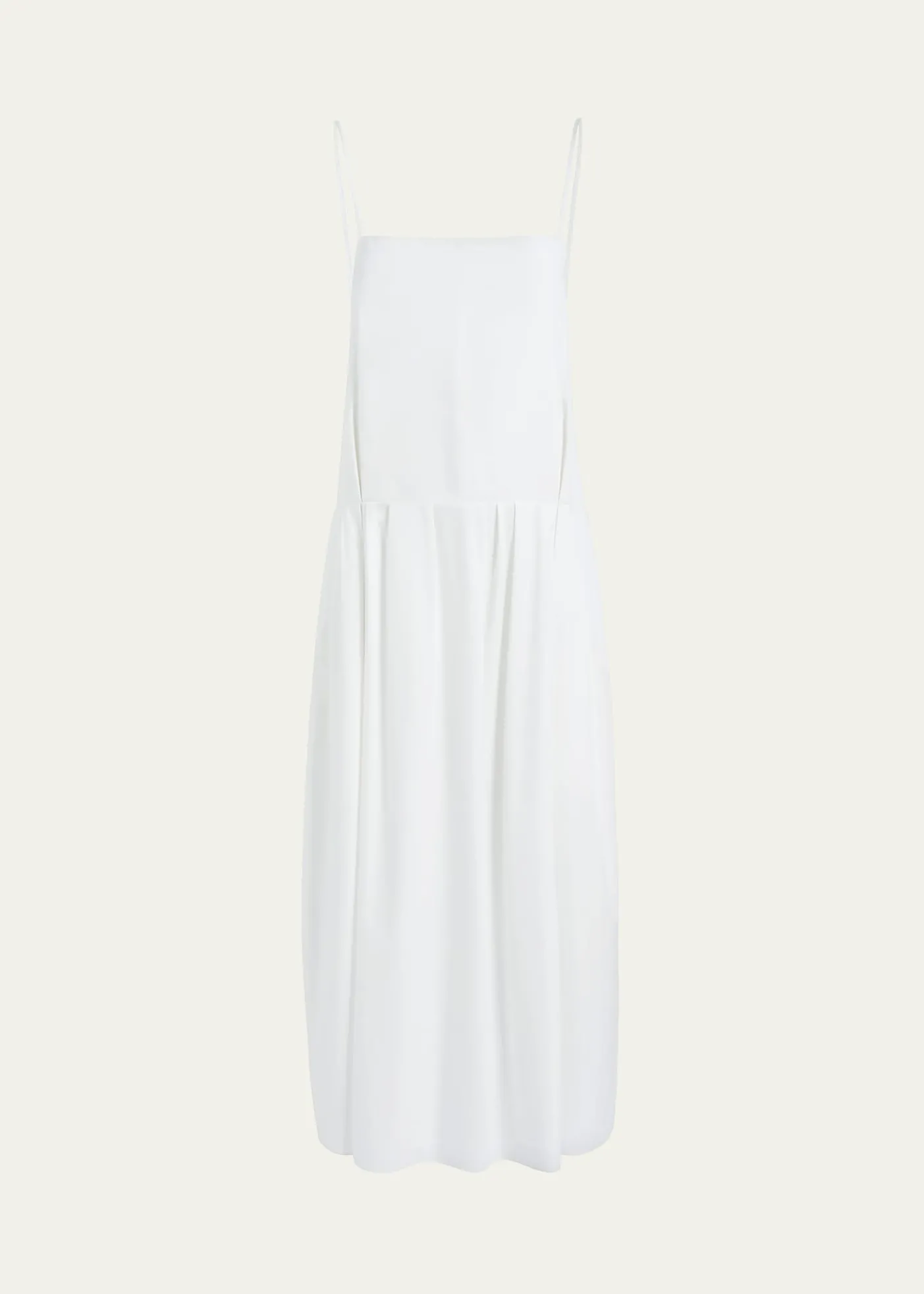 KhaiteAdira Sleeveless Pleated Midi Dress