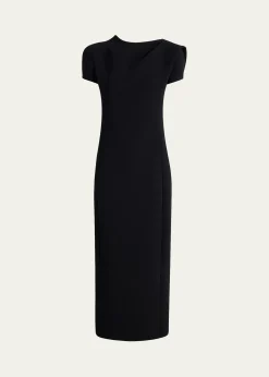 KhaiteIryl Backless Column Midi Dress