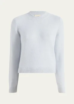 KhaiteLeta Cashmere Crewneck Sweater