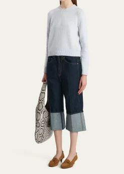KhaiteLeta Cashmere Crewneck Sweater