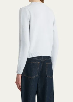 KhaiteLeta Cashmere Crewneck Sweater