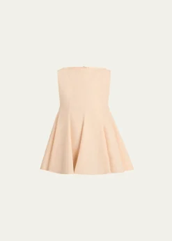 KhaiteMarita Paneled Cotton Peplum Top