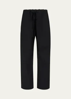KhaiteRohen Wide-Leg Drawstring Pants