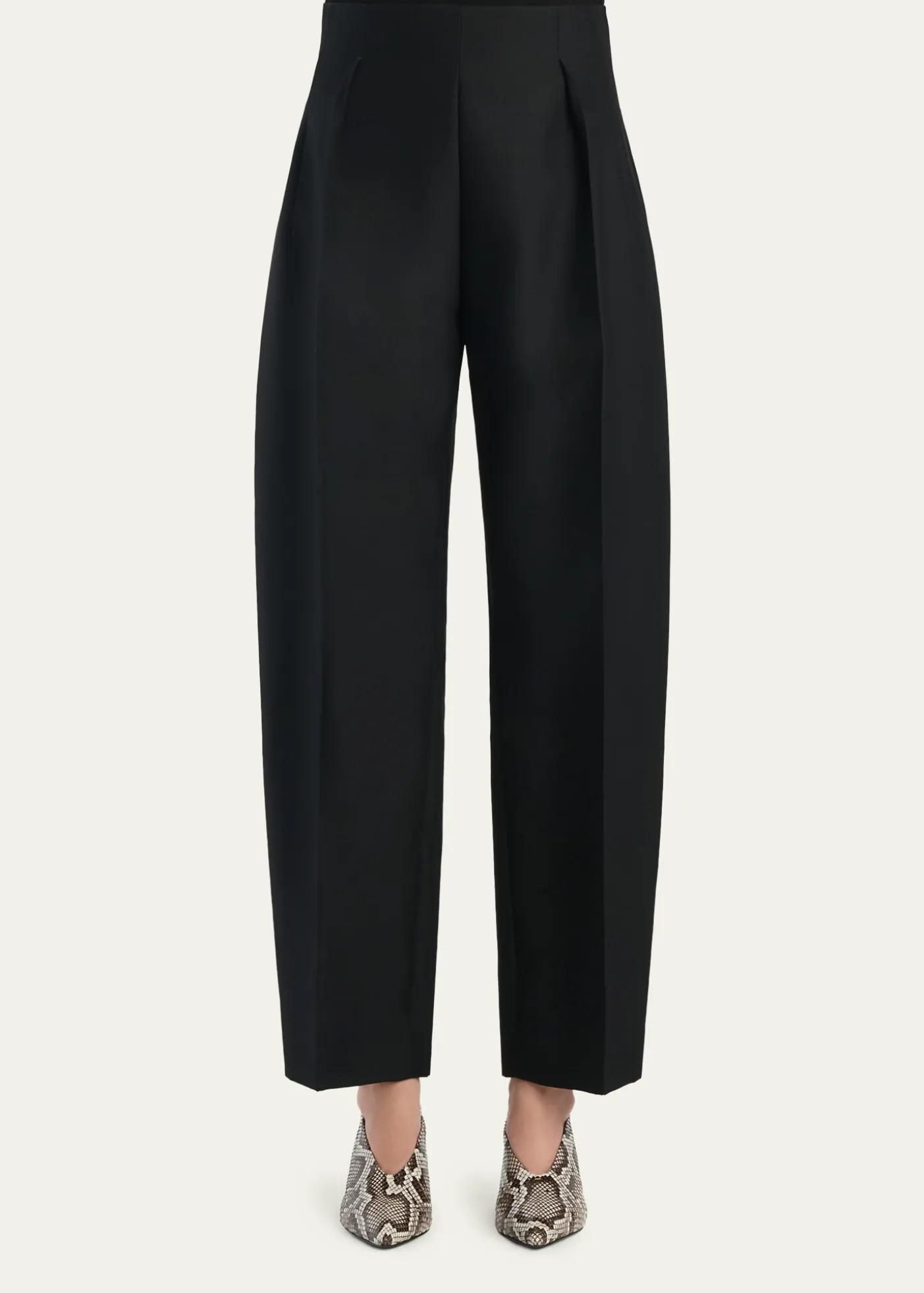 KhaiteSomera Barrel-Leg Pants