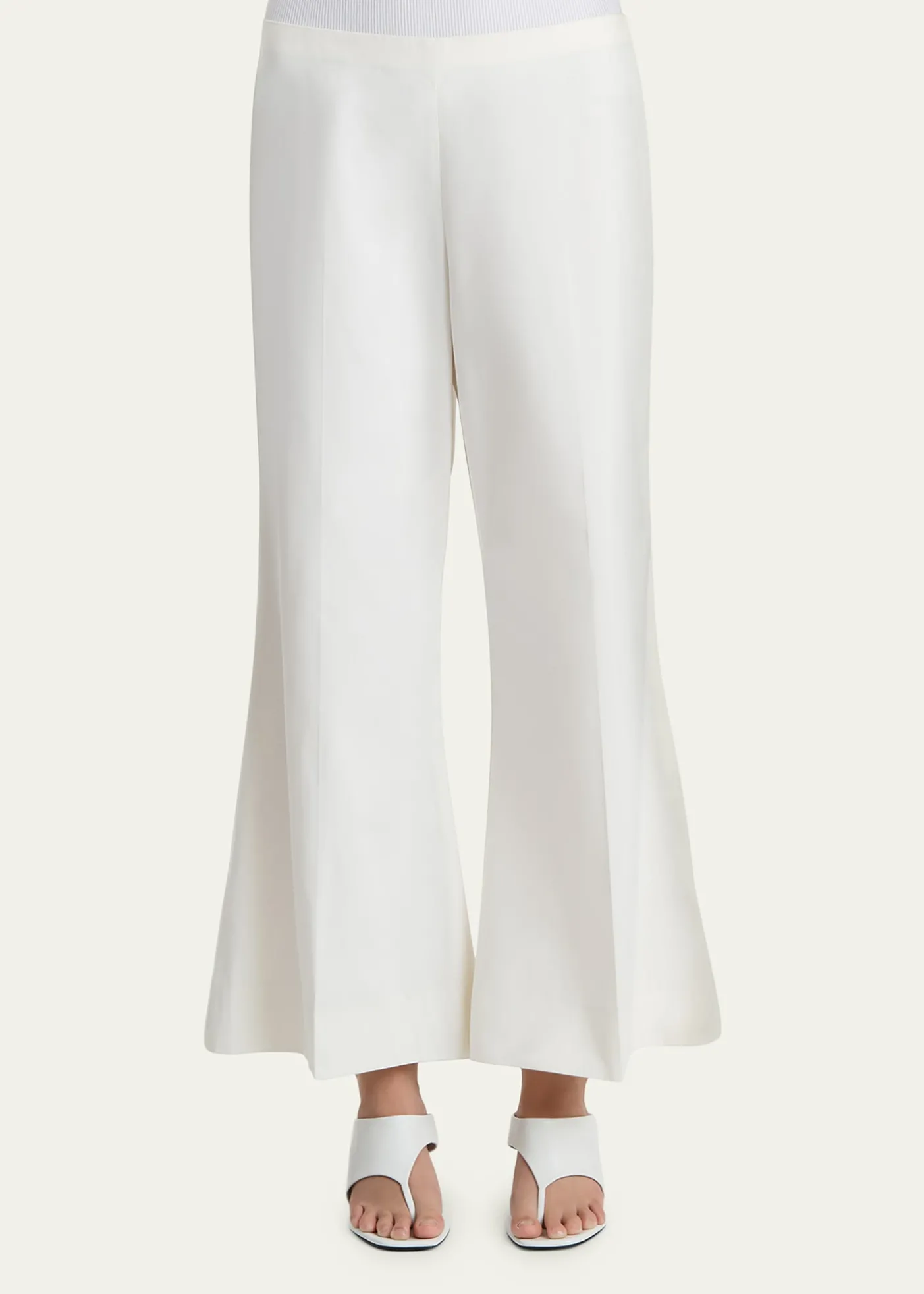 KhaiteWalter Cropped Flare Pants