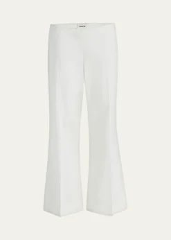 KhaiteWalter Cropped Flare Pants