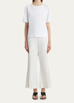 KhaiteWalter Cropped Flare Pants
