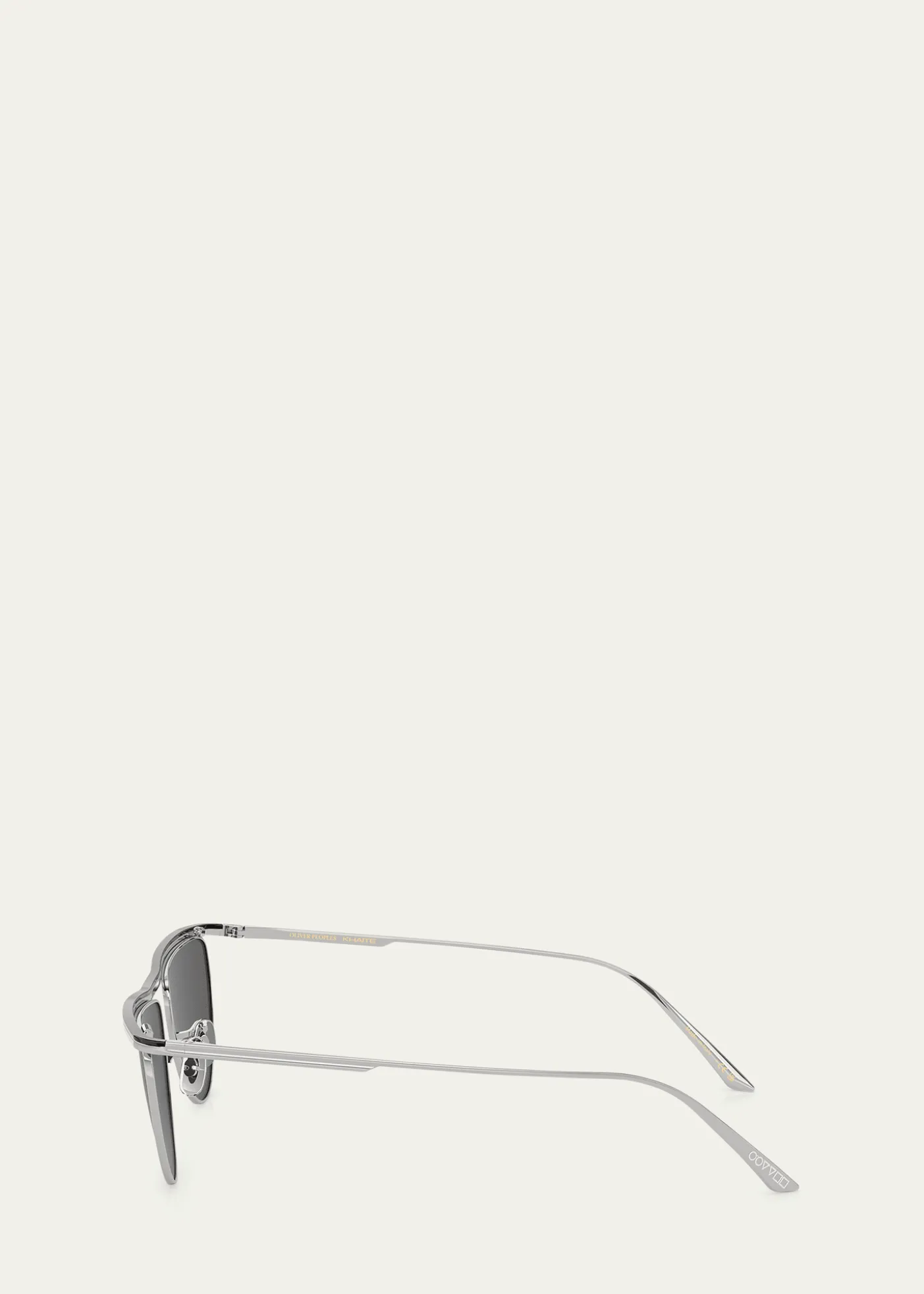 KHAITE x Oliver PeoplesSleek Metal Windsor Rim Sunglasses