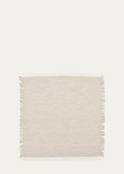 Kim SeybertChambray Fringe Napkin