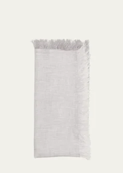 Kim SeybertChambray Fringe Napkin