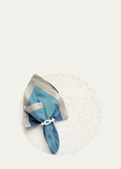 Kim SeybertEnamel Chain Link Napkin Ring
