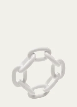 Kim SeybertEnamel Chain Link Napkin Ring