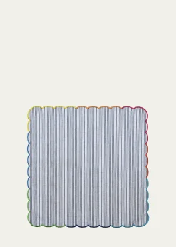 Kim SeybertFiesta Scalloped Seersucker Napkin