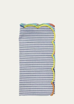 Kim SeybertFiesta Scalloped Seersucker Napkin