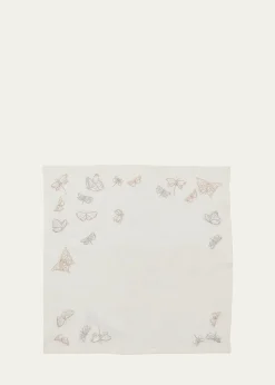 Kim SeybertMonarch Garden Linen Napkin