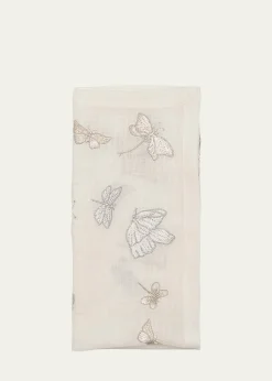Kim SeybertMonarch Garden Linen Napkin