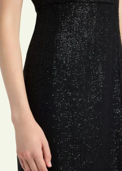 KitonSequined Sleeveless Sheath Dress